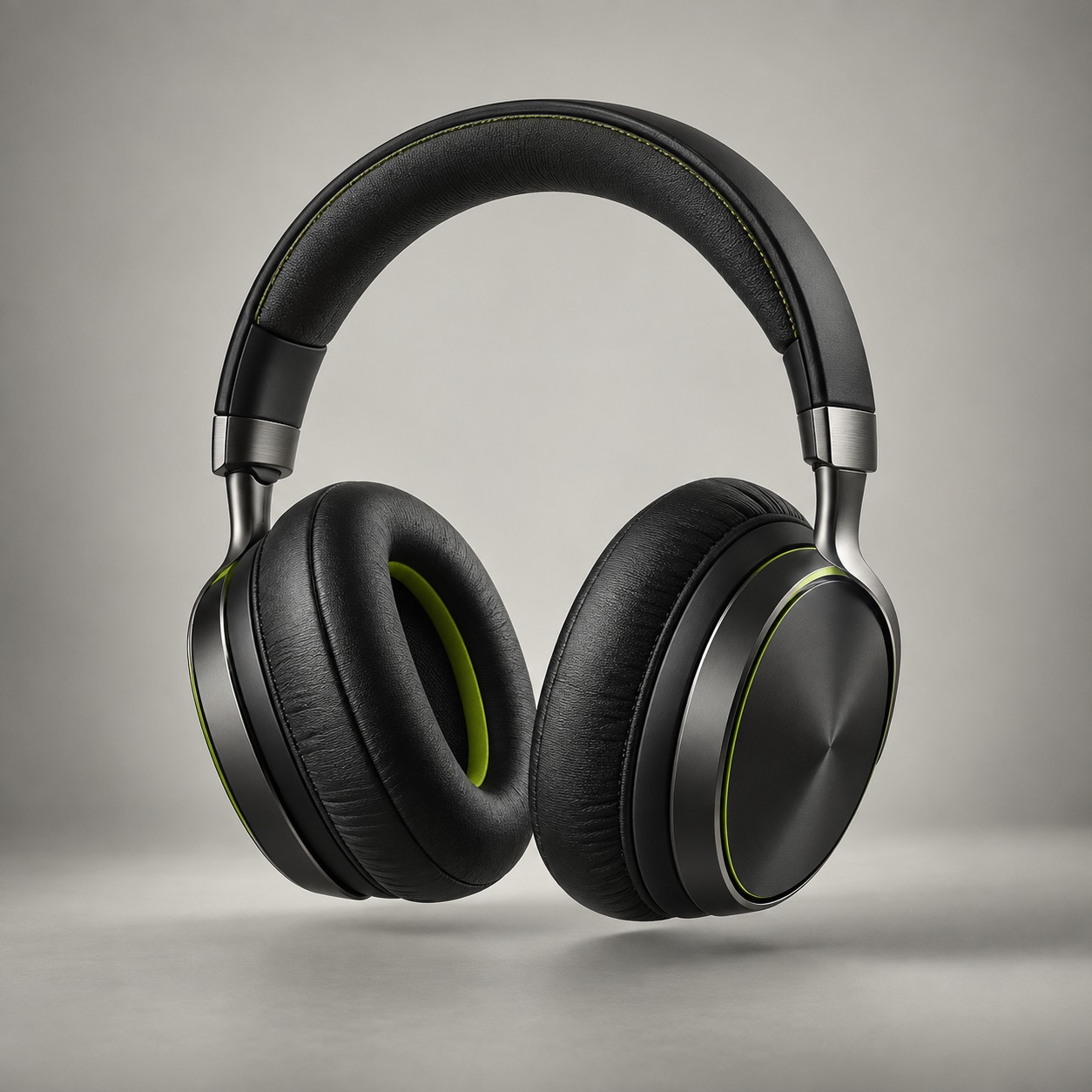 Over-ear studio form — illustrative product study